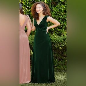 Christina Wu 22048 Ruched Waist Bridesmaid Dress